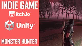 REACTING TO 'MONSTER HUNTER' | INDIE GAME MADE IN UNITY