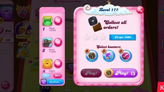CANDY CRUSH SAGA LEVEL 177 (NEW VERSION)