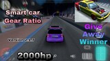 Smart Car Gear Ratio | 2000hp | 2020 Update | Giveaway winner | Car Parking Multiplayer