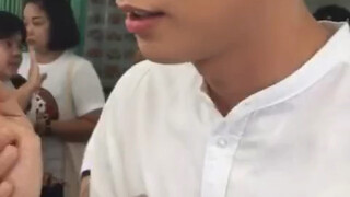 My little brother's baby voice is so cute! I think he has no idea what the Chinese he's saying actua