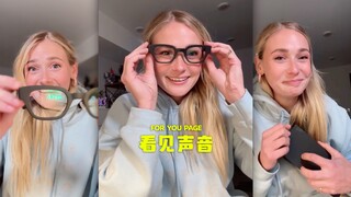 Inilah makna sebenarnya dari teknologi‼️ Memungkinkan orang tuli dan bisu "melihat suara"‼️