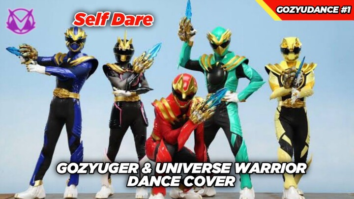 Gozyudance #1 Self Dare Karena Aku Pengen Coba! Gozyuger & Universe Warrior Dance Cover