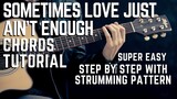 Sometimes Love Just Ain't Enough-Patty Smyth & Don Henley Complete Chords Tutorial/Lesson MADE EASY