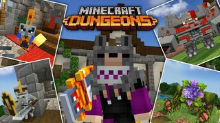 Minecraft มือถือ _ แจก+รีวิว Addon Dungeons สิ่งมีชีวิตจากดันเจี้ยนสุดโหด!_HD_60
