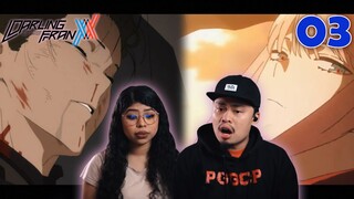 MITSURU RIDES WITH ZERO TWO! DARLING IN THE FRANXX EPISODE 3 REACTION