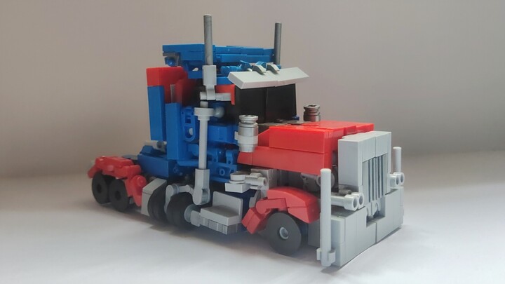 [Restore] He was 17 years ago, and I am three years later - Building Blocks MOC Movie Optimus Prime