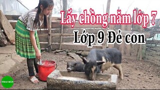 THĂM BẢN NGHÈO CHƯA CÓ ĐIỆN GẶP EM GÁI NGƯỜI MÔNG 13 TUỔI ĐÃ LẤY CHỒNG 15 TUỔI SINH CON