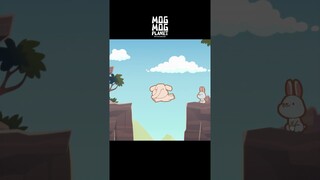 Lion ＆ Panda and more - MOGMOG PLANET Observation Diary | It's Anime #shorts #anime #animals