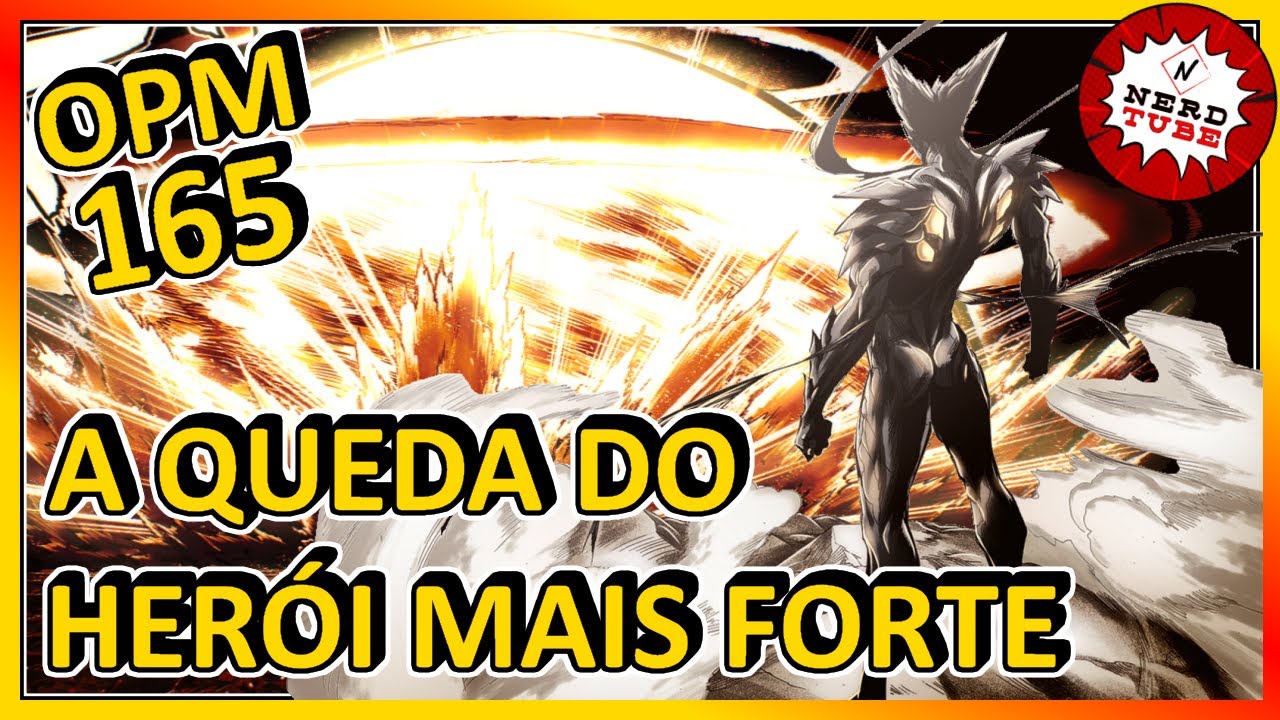 SAITAMA vs GAROU CÓSMICO! One Punch Man - Capítulo 165 (Completo) em  Português 