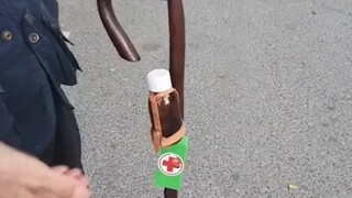 Grandpa's emergency equipment