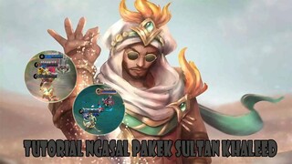 EXE MOBILE LEGENDS, TUTORIAL NGACO PAKEK HERO SULTAN!!