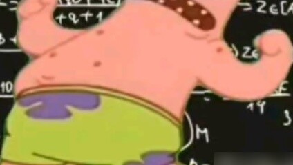 Patrick Star melakukan perjalanan ke surga matematika: Tempat macam apa ini! !