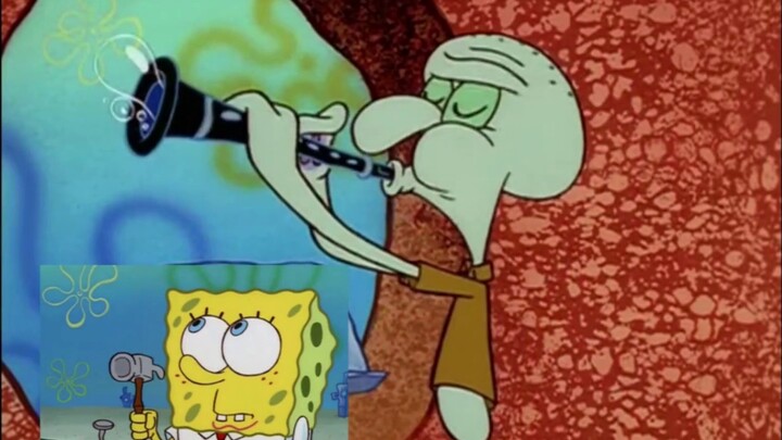 Squidward: I can whistle any song!