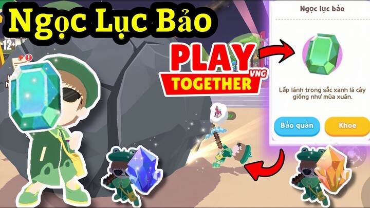 Play Together | Đào Được Ngọc Lục Bảo Siêu Xịn Và Nhiều Krypto - JunB