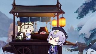 [Genshin Impact short film] The difference between Keli and Qiqi shopping