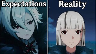 Expectations vs Reality in Genshin Impact