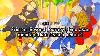 Kabar Terbaru bagi Anime Fans, Akhirnya Frieren: Beyond Journey’s End Mendapatkan Season Kedua! 🥹❤️