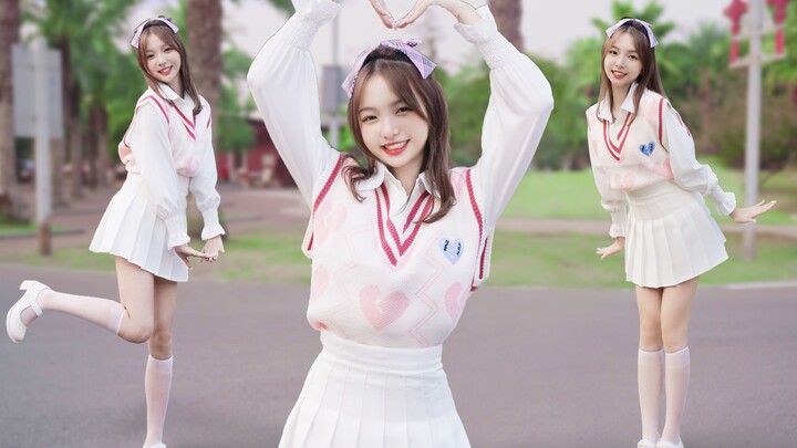 Click one button to get your first love girlfriend! Wu Xuanyi❤️I'm in love again❤️