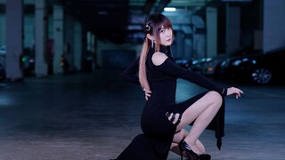 【@小萌】❤️Coming of Age Ceremony❤️ High-heeled cheongsam ~ pure black temptation√
