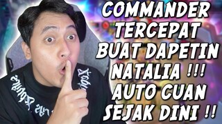 COMMANDER GAK LAKU TAPI BISA JD TERCEPAT BUAT DAPETIN NATA SAAT INI ! BUSS 3 AUSTUS 3 SEMUA LEWAT !