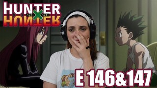 NO NO NO ITS ALMOST OVER | Hunter x Hunter (2011) E146 & E147 Reaction