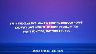 ariana grande - positions