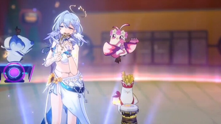 อนิเมชันร้องเพลงในเกมของเสี่ยวniao แสดงแบบความละเอียดสูง สวยจนเกินต้าน