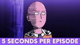 5 Seconds per episode of One Punch Man: | Episode 1 to 24|