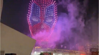 漫威影业在2024圣迭戈漫展的无人机表演，大手笔宣布回归SDCC