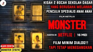 FILM TANPA DIALOG TAPI TETAP MENEGANGKAN | Alur Cerita Monster ( 2024 ) Full Movie