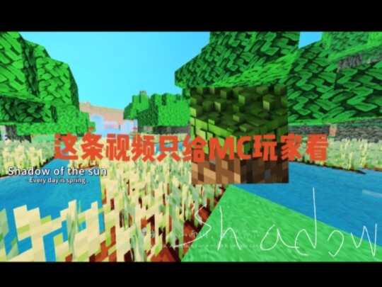 This video is only for Minecraft players (2009–2024)