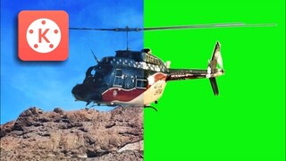 TUTORIAL!! CARA MENAMBAHKAN OBJEK HELIKOPTER PADA VIDEO KITA MENGGUNAKAN KINEMASTER🔥 ( KINEMASTER )