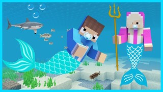 MIPAN & ZUZUZU Di ADOPSI PUTRI DUYUNG Di Minecraft! JADI BAYI MERMAID!