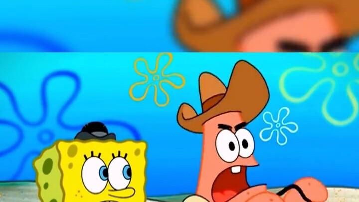 Tổ tiên của Spongebob là một anh hùng vĩ đại, người dân đã xây dựng một bức tượng vàng nguyên khối đ