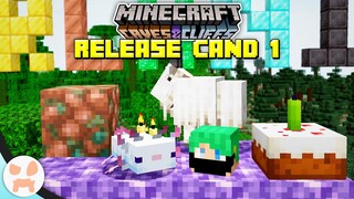 THE LAST CAVES AND CLIFFS PT. 1 SNAPSHOT | Minecraft 1.17 Release Candidate 1 & Pre Release Catchup