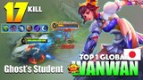 Wanwan Full Speed Attack! No Boots Needed. | Top 1 Global Wanwan Gameplay By Ghost's Student ~ MLBB