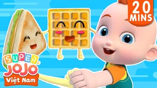 Bài hát những hình hạng | Bé học hình học | Nhạc thiếu nhi vui nhộn | Super JoJo