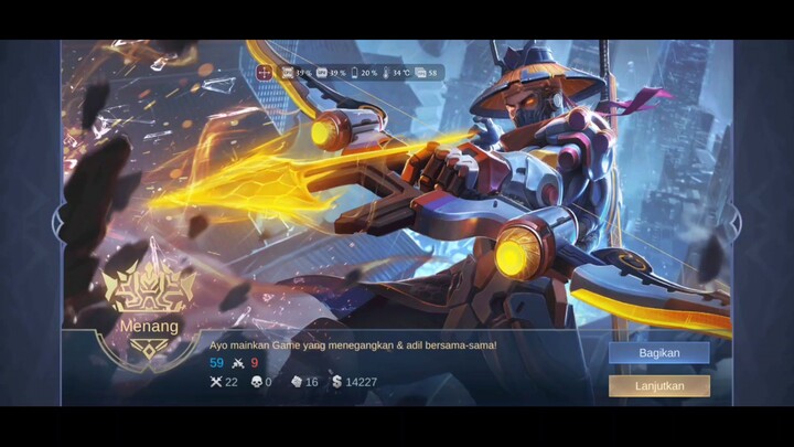 Akun Smurf LOW TIER YSS collector man man (MOBILE LEGEND)