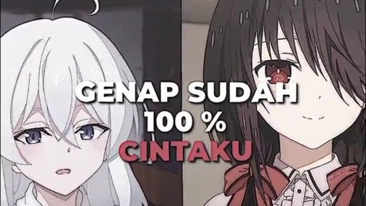 GENAP SUDAH 100% CINTAAAKU