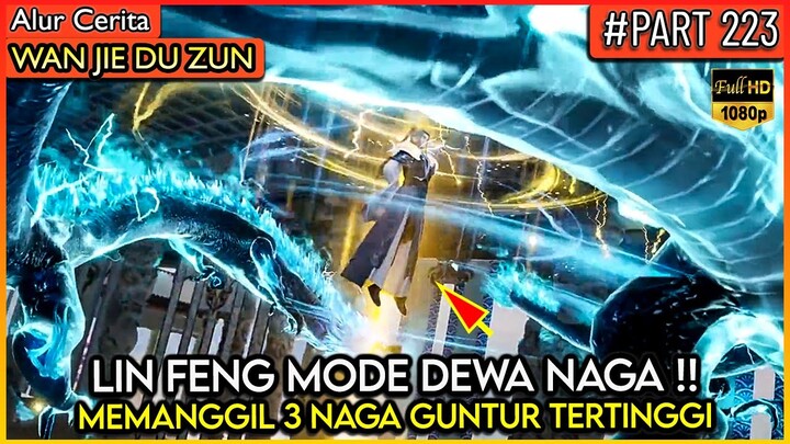 LIN FENG MEMANGGIL 3 DEWA NAGA GUNTUR TERTINGGI !! - Alur Cerita Donghua #WJDZ (PART 223)