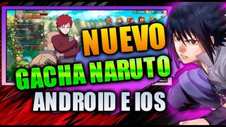 NUEVO GACHA NARUTO ES PRECIOSO NINJA CHRONICLES ANDROID E IOS GOD OF SHINOBI REBIRTH