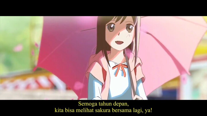 #KontesKreator2025 One More Time, One More Chance | AMV 5 cm Per Second