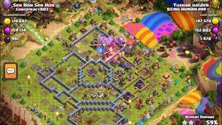 Queen charge lava loon attack strategy in clash of clan