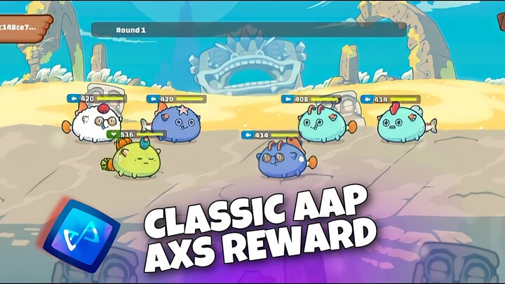 AAP CLASSIC AXS REWARD | AAP AXIE ARENA STRATEGY GAMEPLAY