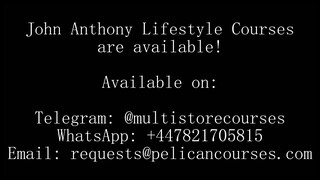 John Anthony Lifestyle Courses (2024 Videos)