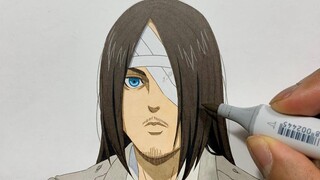 วิธีการวาด Eren Yeager Easy - Attack on Titan Season 4