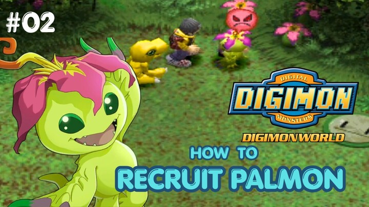 CARA MEREKRUT PALMON | DIGIMON WORLD