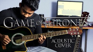 Game of Thrones Theme Song Acoustic guitar Cover by Kanishka Karunarathne