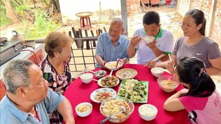 24/02/2022 Mắm Cá Lóc Chưng Thịt Ba Rọi và Nui Xào | MienTayTV