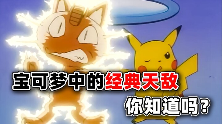 宝可梦中的经典天敌们，你们不要再打啦！